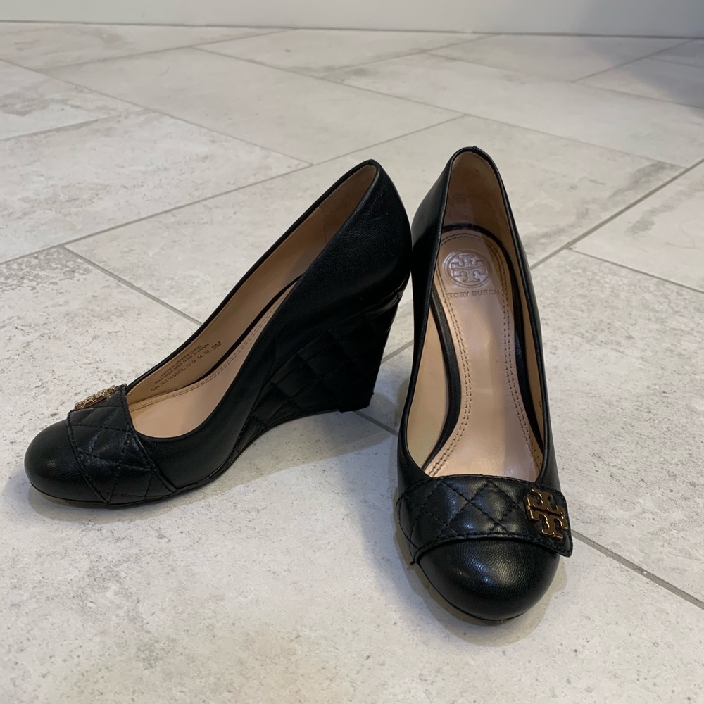 Tory Burch Quilted Wedges